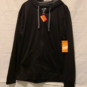 🆕️ with tags! Black Champion Zip Up Hooded Jacket
